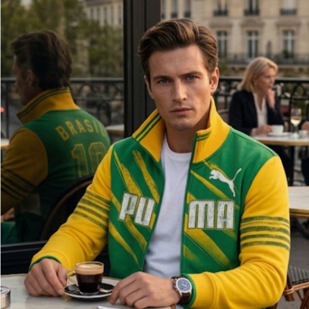 Awesome Puma Brazil NEYMAR PELE Champions Jacket SOLD OUT!!